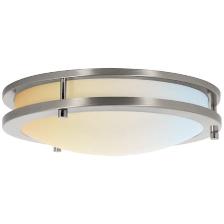 Sunlite 12-in LED 15W 1050 Lmn Color Selectable 27K/30K/35K/40K/50K Dimmable Flush Mount Ceiling Light Fxtr 87812-SU